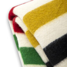 Thick Wool Blanket Rainbow I - rainbow