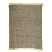 Wool Blanket Karandila XV natural grey