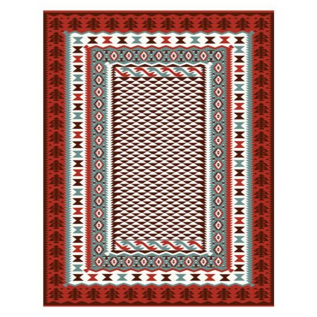 Pattern - Kilim "Garibalda Bombs Karakački I"