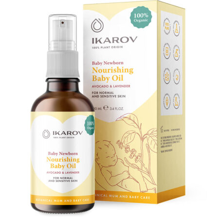 Nourishing Baby Oil with avocado & lavender for normal and sensitive skin