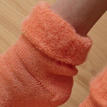 Wollsocken - Aprokisen Orange