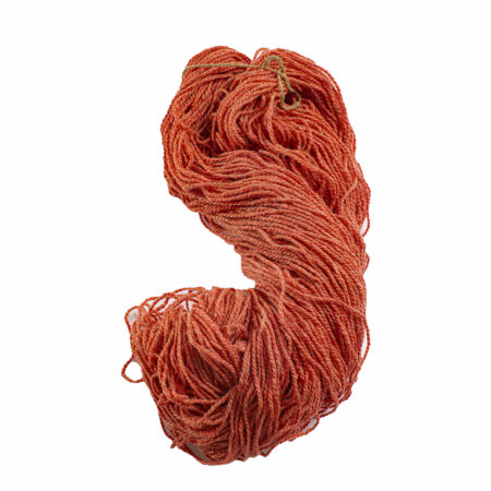 Wool Yarn - brick orange 200 g