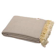 Merino Wool Blanket Perelika - Light Grey, ULTRA SOFT