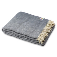 Galata II Wool Blanket - Blue