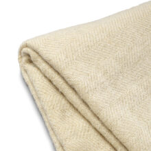 Galata I Wool Blanket - Natural Undyed