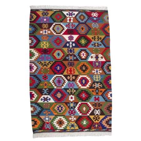 Woolen Kilim "Bombs II"