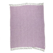Vlněná deka Marina merino - fialová