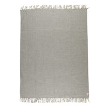 Vlnená deka Elma III - striebristo šedá