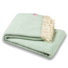Wool blanket Elma VIII - mint green