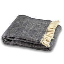 Set of 3 Elma wool blankets