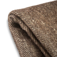 Wool blanket Elma XII - natural brown